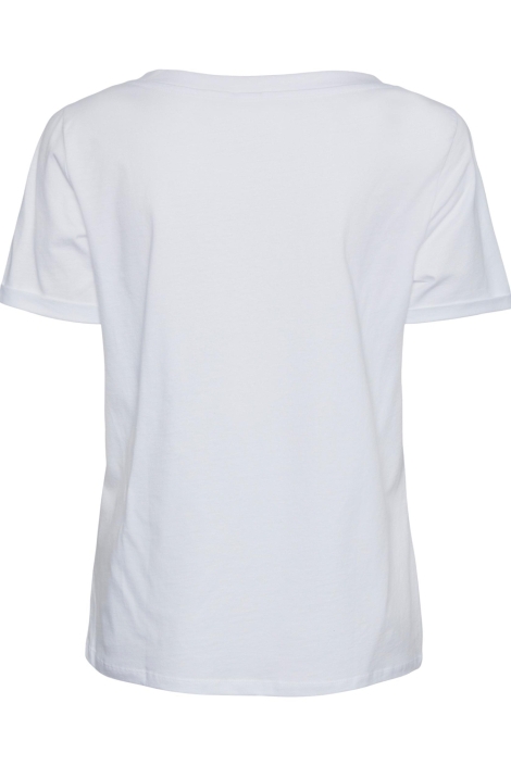 Pieces pcria ss v-neck solid tee noos bc